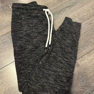 Reflex Dark Gray heavy Sweat Pants with Tapered Leg and Drawstring Waist